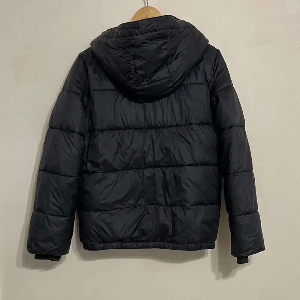 Abercrombie & Fitch Kids Sherpa Puffer Jacket Black Size 13/14
